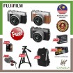 Fujifilm X-A7 / XA7 Digital Mirrorless Camera with XC15-45mm Lens + 32gb Memory Card + Screen Protector + Extra Kingma Battery + Backpack + Mic + Multi-Function Tripod
